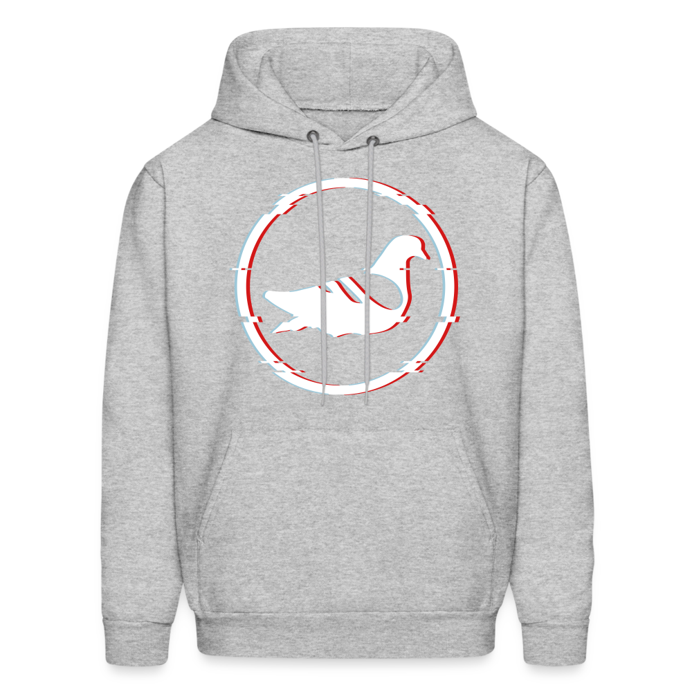 AK Glitch Men's Hoodie - heather gray