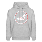 AK Glitch Men's Hoodie - heather gray