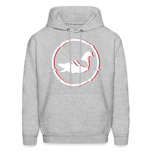 AK Glitch Men's Hoodie - heather gray