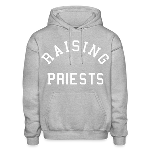 Raising Priests Heavy Blend Adult Hoodie - heather gray