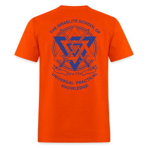 Products UPK Logo Classic T-Shirt Blue - orange