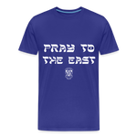 Pray to the East Premium T-Shirt - royal blue