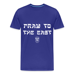 Pray to the East Premium T-Shirt - royal blue