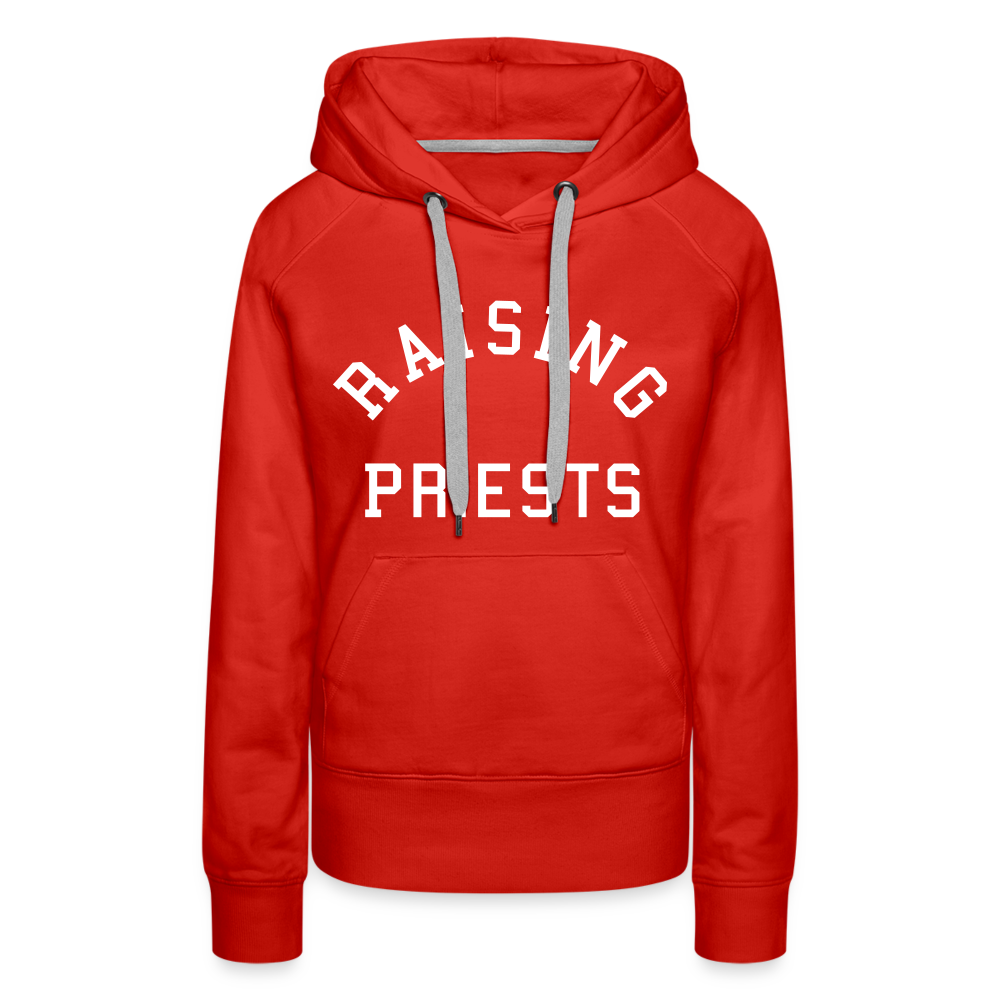 Raising Priests Women’s Premium Hoodie - red