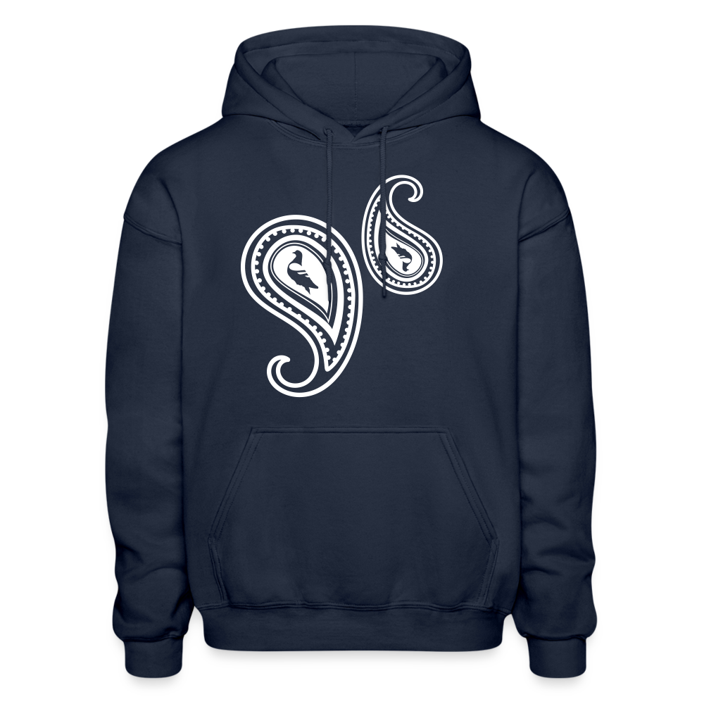 Paisley Hoodie - navy