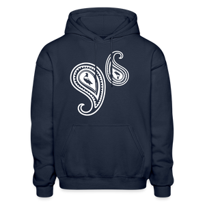 Paisley Hoodie - navy