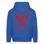 Hold The Torch Hoodie - royal blue