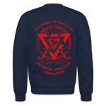 Hold The Torch Crewneck Sweatshirt - navy