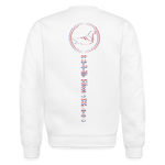 WRTC Glitch Crewneck Sweatshirt - white