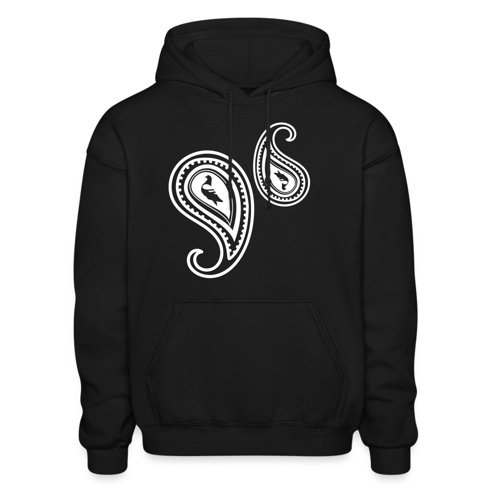 Paisley Hoodie - black