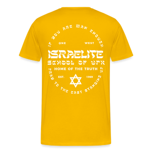 Pray to the East Premium T-Shirt - sun yellow