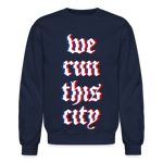 WRTC Glitch Crewneck Sweatshirt - navy