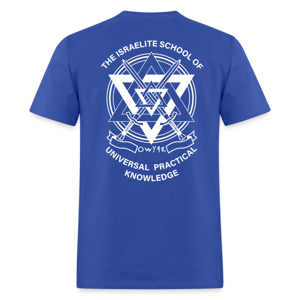 Hold The Scroll T-Shirt(Alt) - royal blue