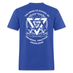 Hold The Scroll T-Shirt(Alt) - royal blue