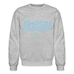 Rabid Rabit Crewneck Sweatshirt - heather gray