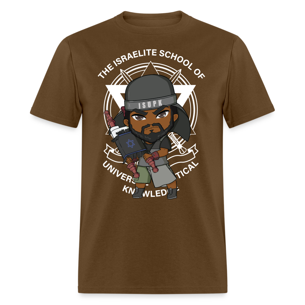 Hold The Scroll T-Shirt - brown