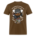 Hold The Scroll T-Shirt - brown