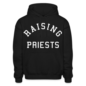 Raising Priests Heavy Blend Adult Hoodie - black