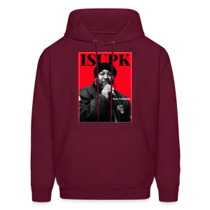 Hold The Torch Hoodie - burgundy