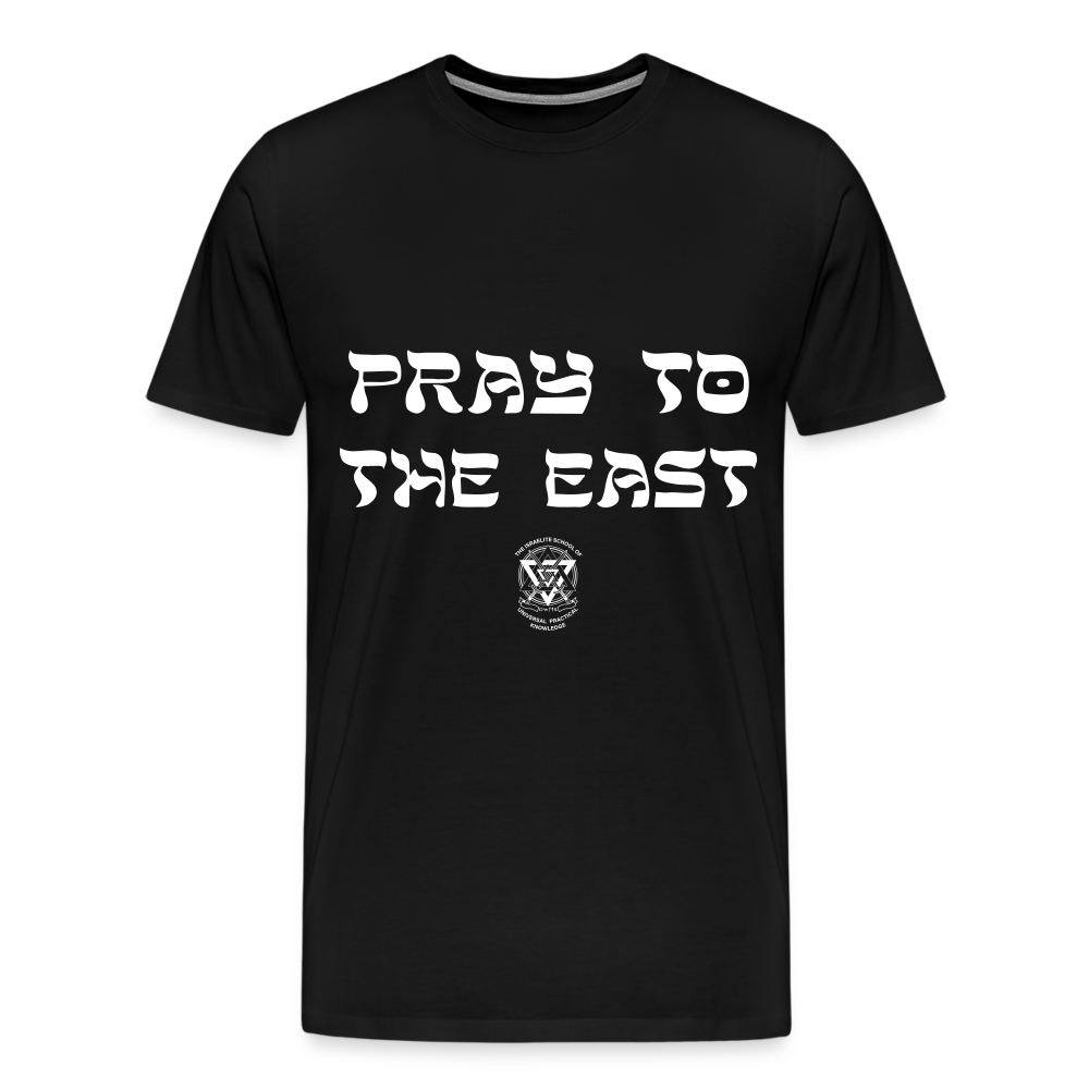 Pray to the East Premium T-Shirt - black