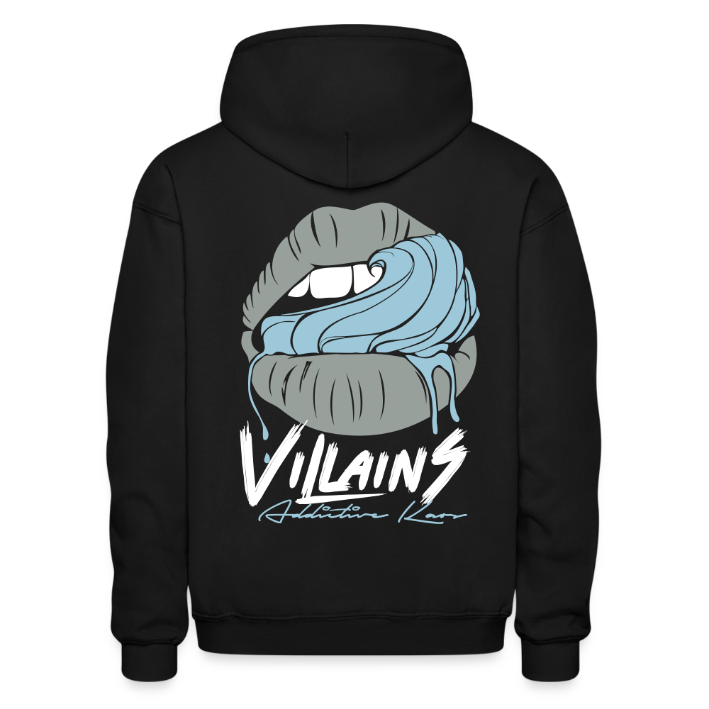 Villains Lust Adult Hoodie - black