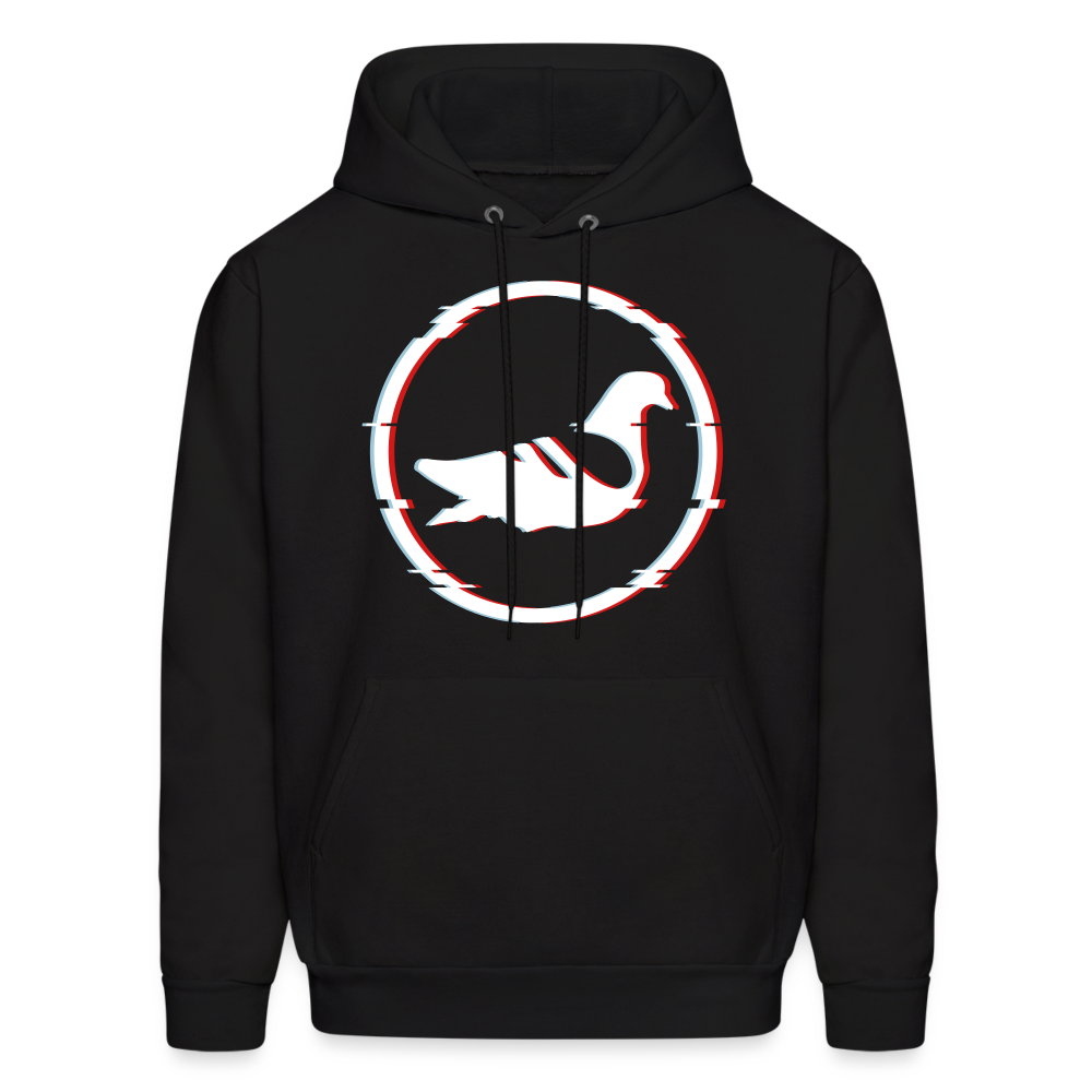 AK Glitch Men's Hoodie - black