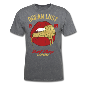 Ocean Lust T-Shirt (GLD2) - mineral charcoal gray