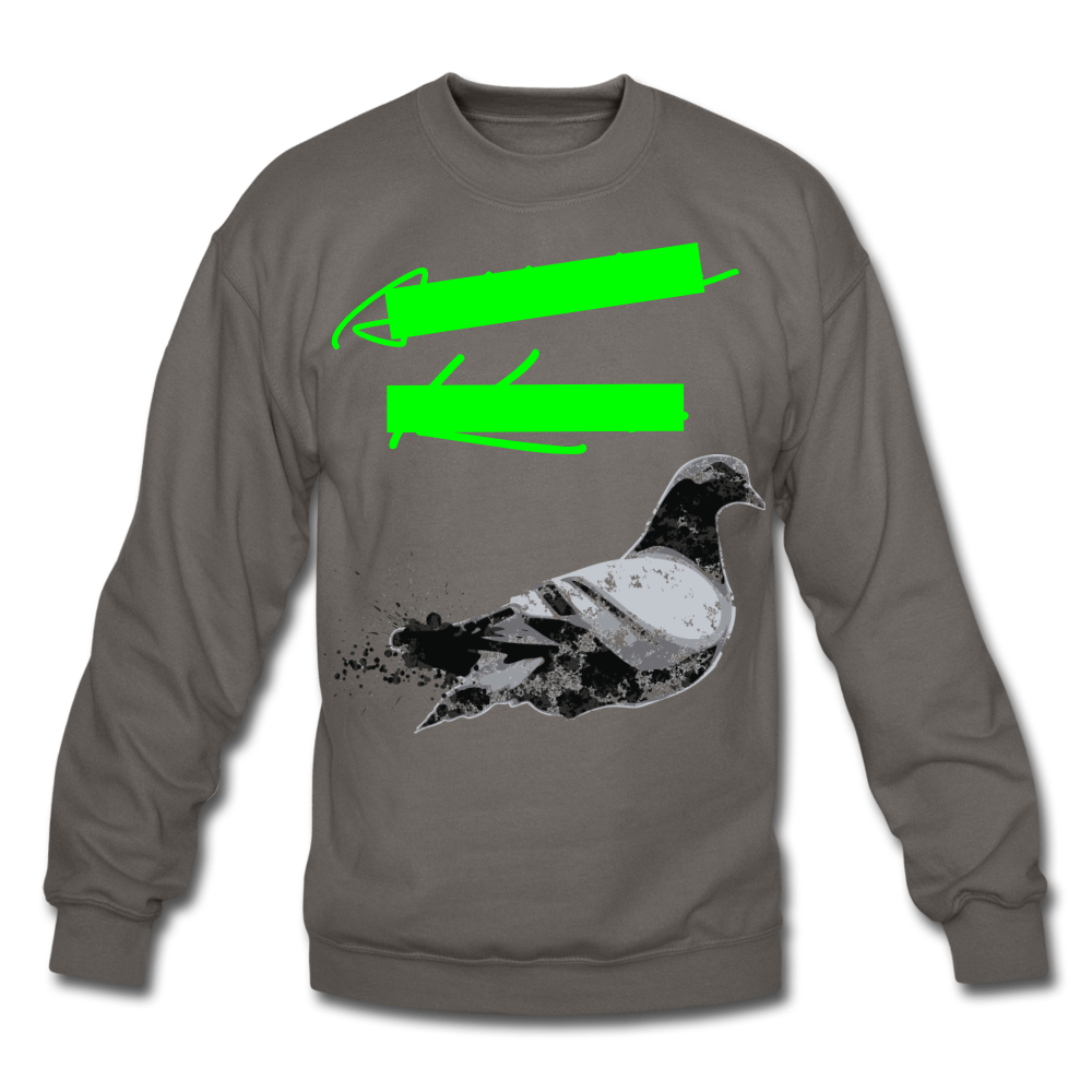 City Bird Crewneck Sweatshirt - asphalt gray