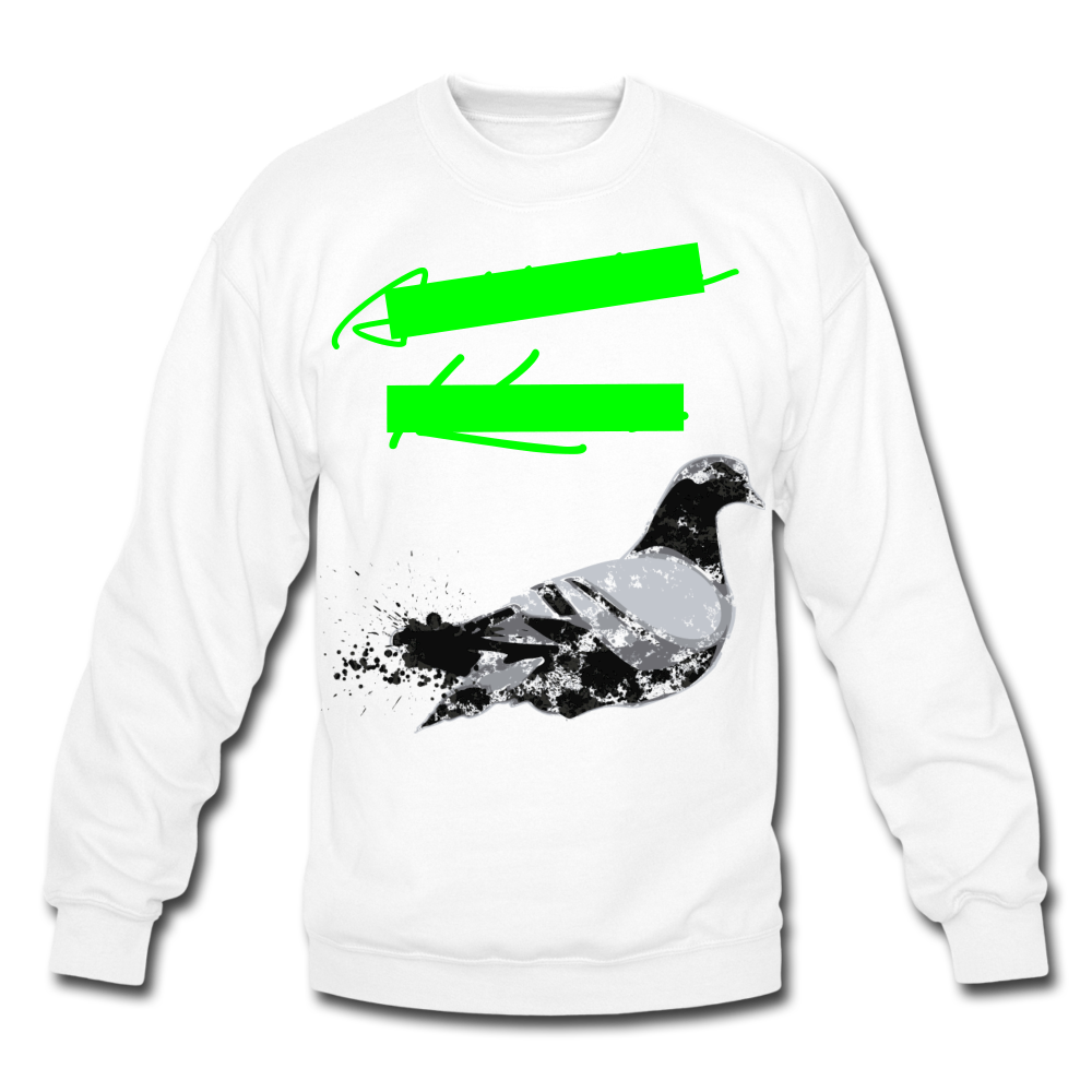 City Bird Crewneck Sweatshirt - white