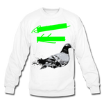City Bird Crewneck Sweatshirt - white