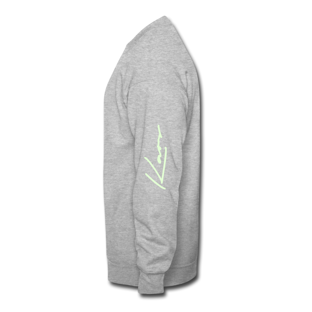 Percy Crewneck Sweatshirt (Glow) - heather gray