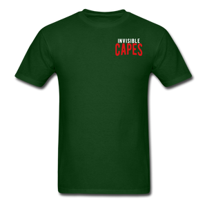 Invisible Capes T-Shirt - forest green