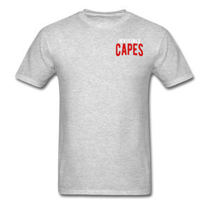 Invisible Capes T-Shirt - heather gray