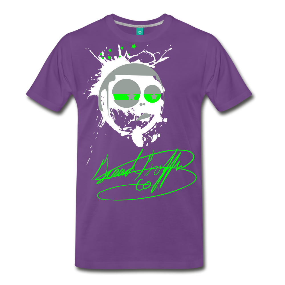 Toon Head Premium T-Shirt - purple
