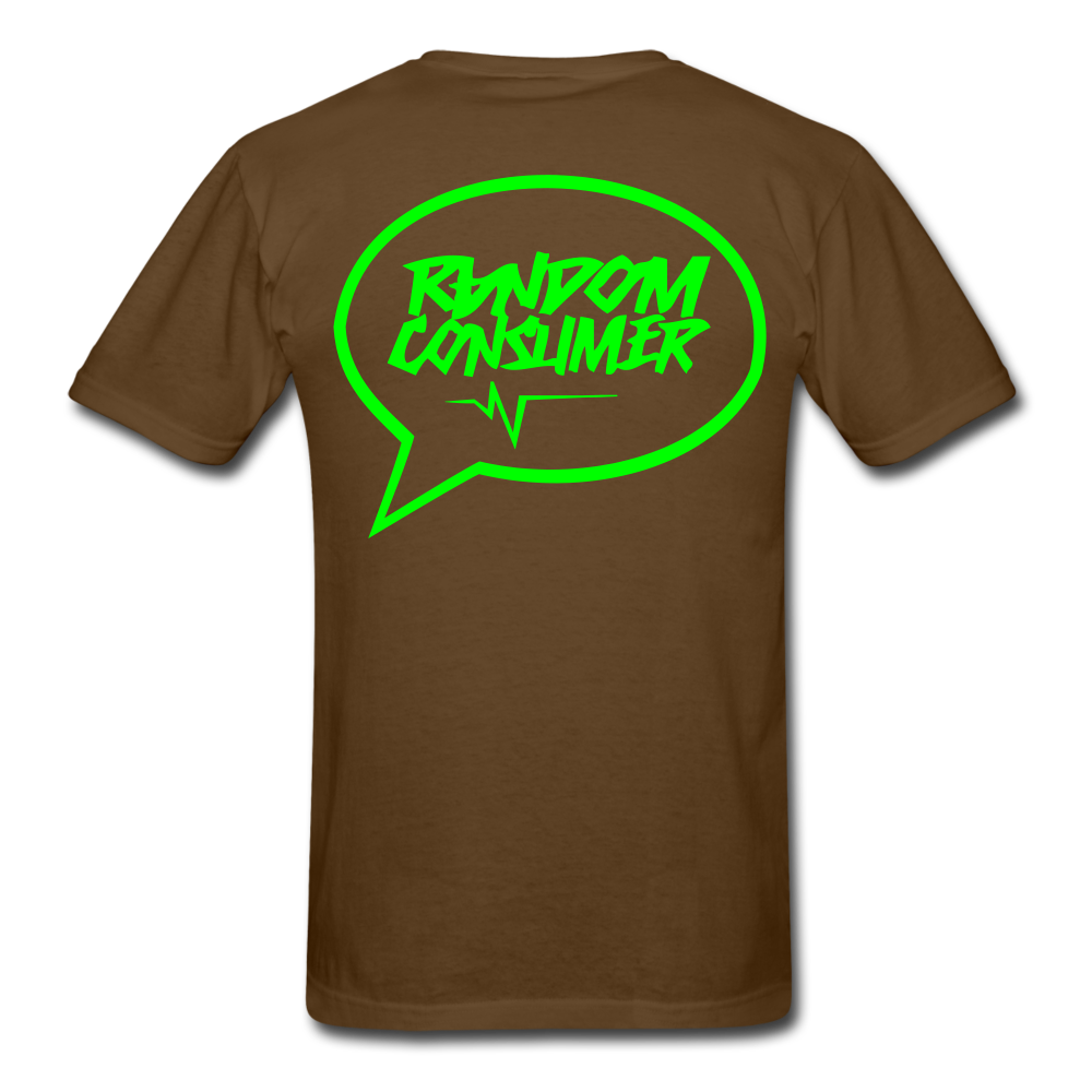 Random Consumer Electric T-Shirt - brown