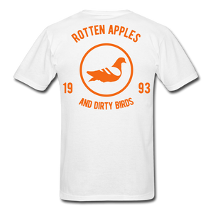 Rotten Apples and Dirty Birds T-Shirt - white