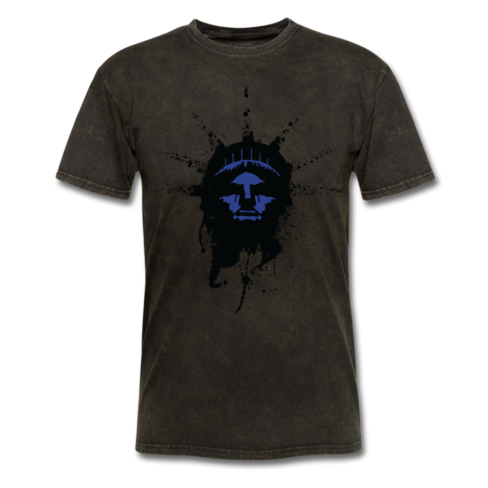 Liberty Of Kaos (Blue) T-Shirt - mineral black