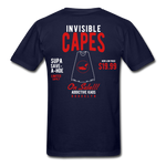 Invisible Capes T-Shirt - navy