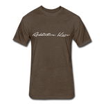 Addictive Kaos Signature Fitted T-Shirt - heather espresso