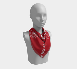One West Scarf Red