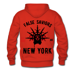 False Saviors Premium Hoodie - red