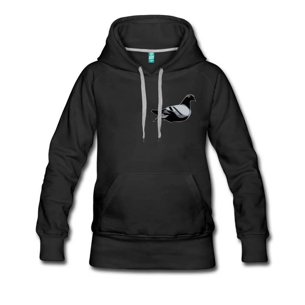 Classic Addictive Kaos Logo Women’s Hoodie - black