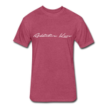 Addictive Kaos Signature Fitted T-Shirt - heather burgundy