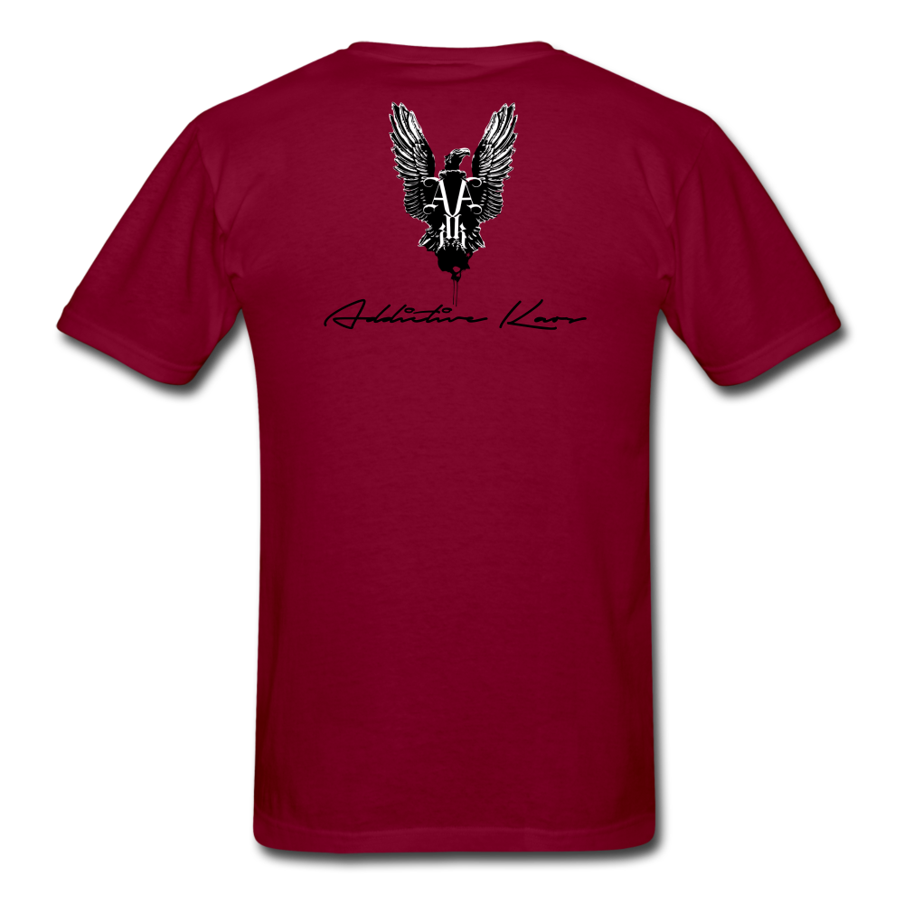Order Of Owls Men's T-Shirt - burgundy
