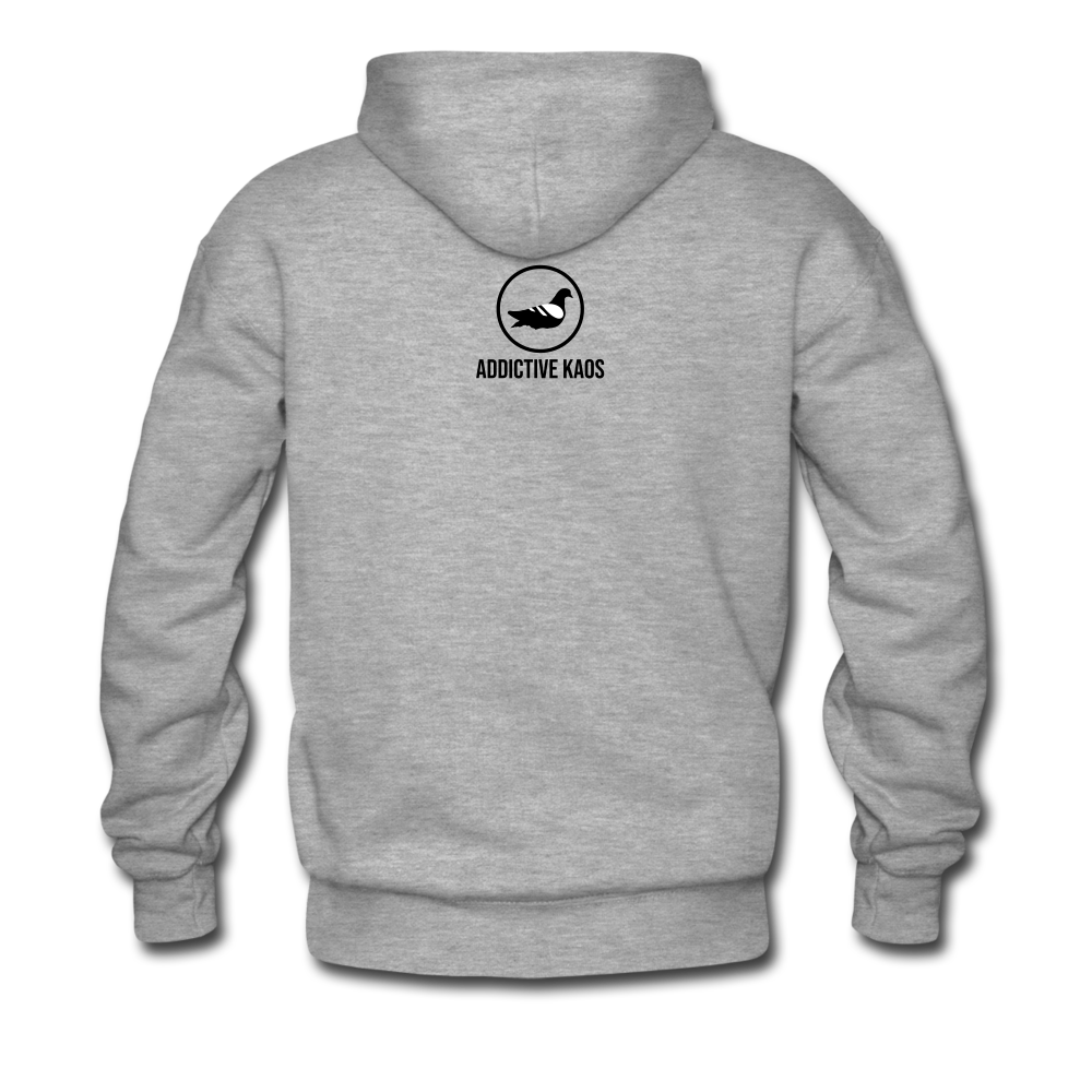 Classic Addictive Kaos Hoodie - heather gray