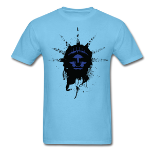 Liberty Of Kaos (Blue) T-Shirt - aquatic blue