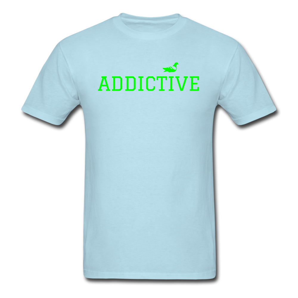 Addictive Neon T-Shirt - powder blue