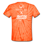 RanCon X Addictive Kaos Collab 1 Tie Dye T-Shirt - spider orange
