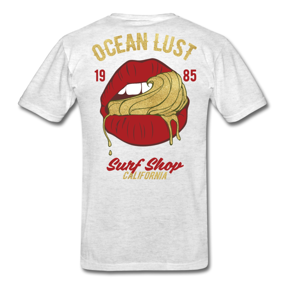 Ocean Lust T-Shirt (GLD2) - light heather grey