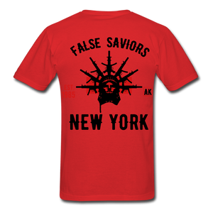 False Saviors T-Shirt - red